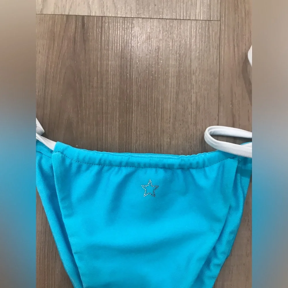 Frankies bikinis Tia Shine String Bikini Bottom